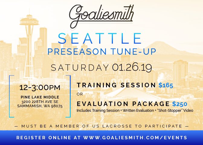 Got goalies, you know they are the overlooked position, get some work in. #getbettereveryday