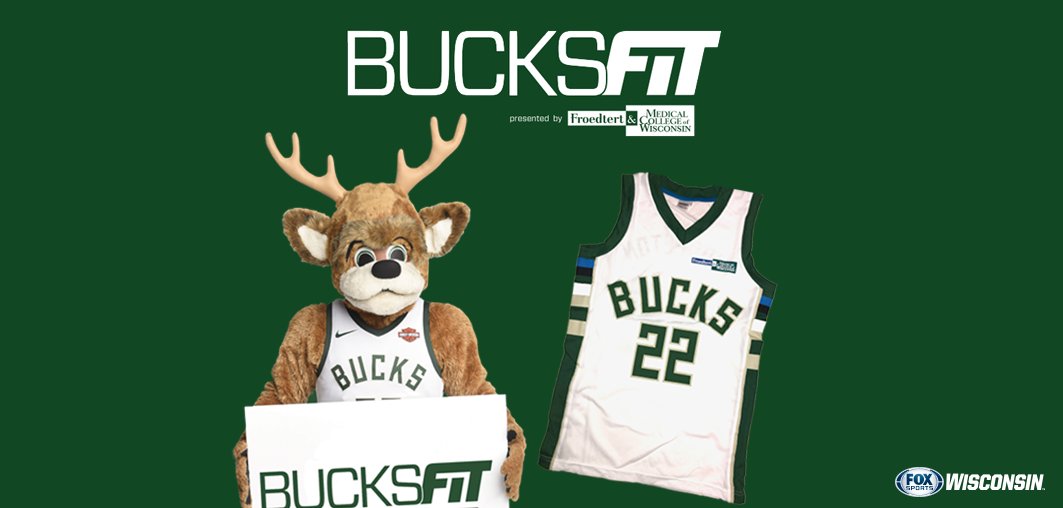 FanDuelSN_WI's tweet photo. TONIGHT is the @Bucks Fit Game @FiservForum! Can’t make it? RT NOW for your chance to win a youth Khris Middleton jersey, c/o @Froedtert https://t.co/OrRbni3P1y