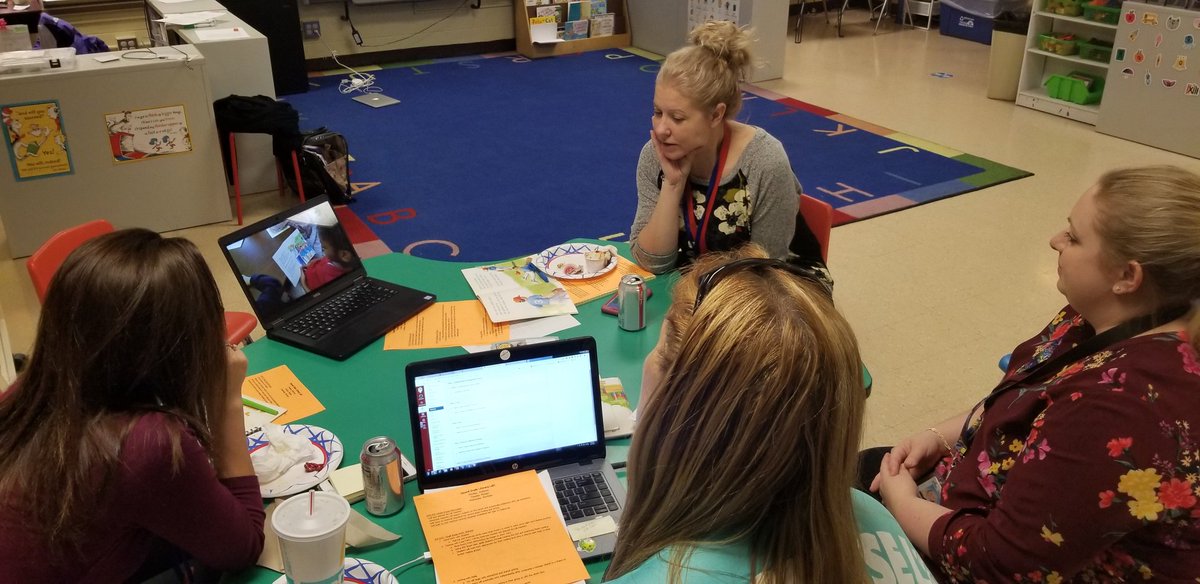 AnaleseCravens's tweet photo. Our 2nd grade team meets with the Reading Recovery teachers monthly to watch guided reading lessons they taught, that follow Jan Richardson's Next Step Forward In Guided Reading text. @rrcna_org @jcpsforward @JCPSRR @MHollisterEES @Engelhard_Elem @abctchr23 @Burnham203 https://t.co/Ufzi8TuYbr