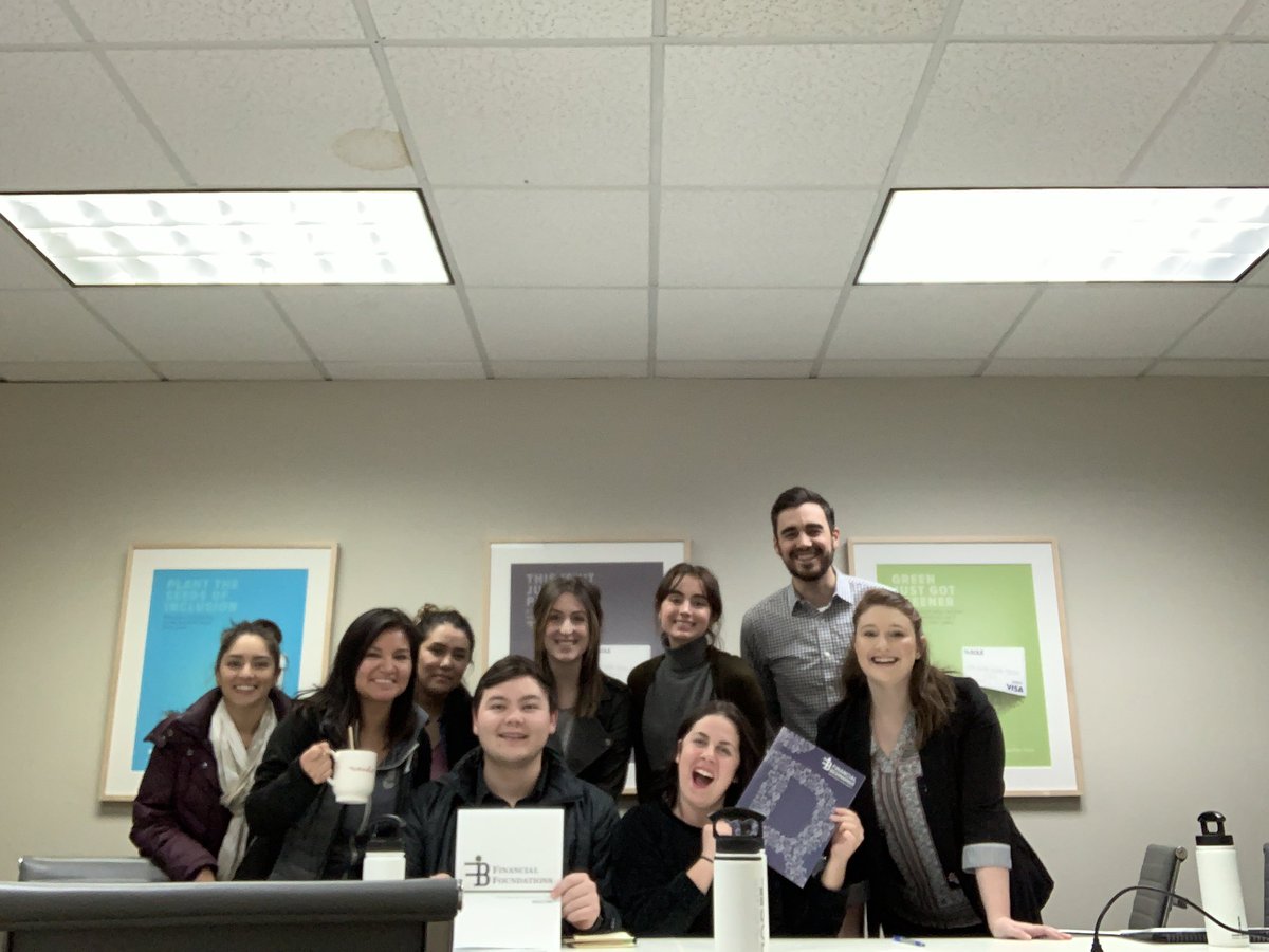 FinBegOR's tweet photo. Our Program Director had a great time training the @SOLEFinancial team our #FinancialFoundations curriculum today. They can’t wait to get out and teach in our community! #FinBegOR #FinancialLiteracy #SOLE #Community #PersonalFinance https://t.co/7BdHEH8yGa