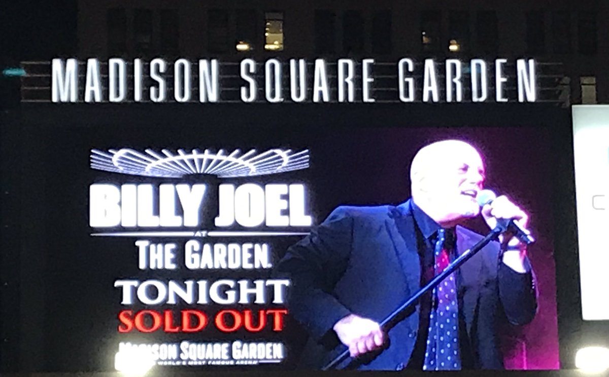 laxlifeReRe's tweet photo. Pinch me ...  #BillyJoelMSG https://t.co/b4H7toV1bS