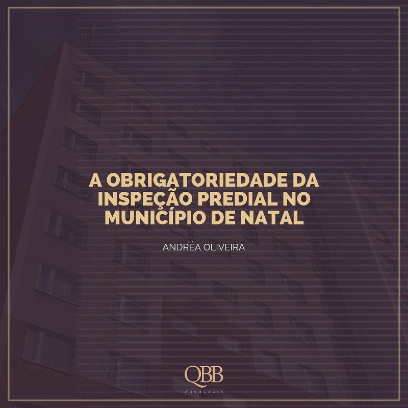 BarbosaBezerraL's tweet photo. A Inspeção Predial é uma ferramenta eficaz que auxilia a gestão predial e que está dentro das muitas atribuições do sindico. Já é exigida legalmente no Município de Natal/RN, com a entrada em vigor da Lei 0562/18.
Acesse a publicação: https://t.co/B6PLNIrppU
#Condominial #Natal https://t.co/4AxdnGP9rg