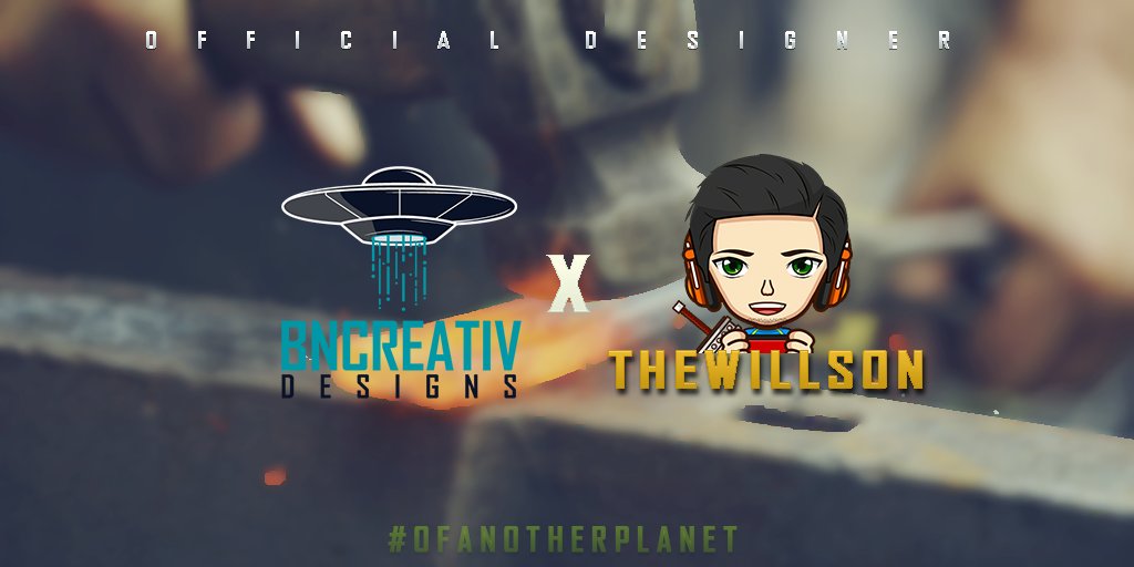 BnCreatiV's tweet photo. Gracias a @TheWillsonCR por darme la oportunidad y llevar mis diseños al stream, es una gran oportunidad y placer trabajar contigo.
#OfficialDesigner #OfAnotherPlanet
Se agradece 🔃 + ❤️ https://t.co/Gr61sarf6V
