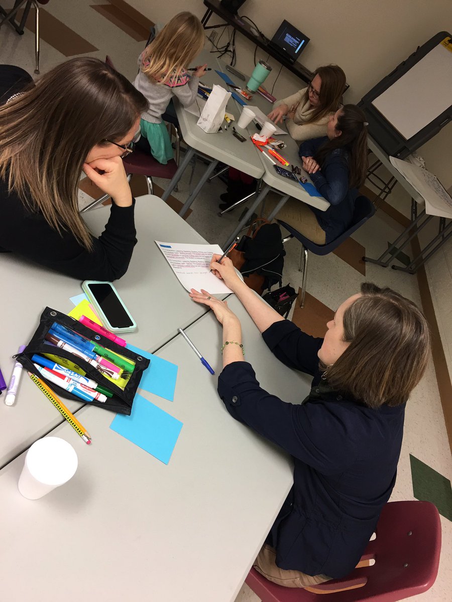 LWCurriculum's tweet photo. @LakeWorthISD Teachers write statements to connect new ELAR TEKS to instructional materials. https://t.co/mXCfFd89VX