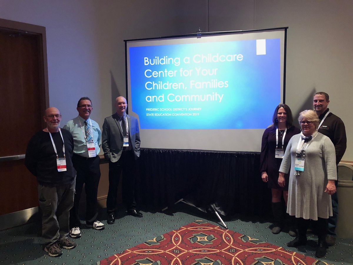 JoshRobinson74's tweet photo. Thankful for the opportunity to present with this team about our community childcare center serving 113 families and 170 children from 13 different zip codes! Room was filled with eager learners asking great questions. #EarlyLearning  #2019EdCon #GoFrederic ⁦ https://t.co/586QxDHlrT