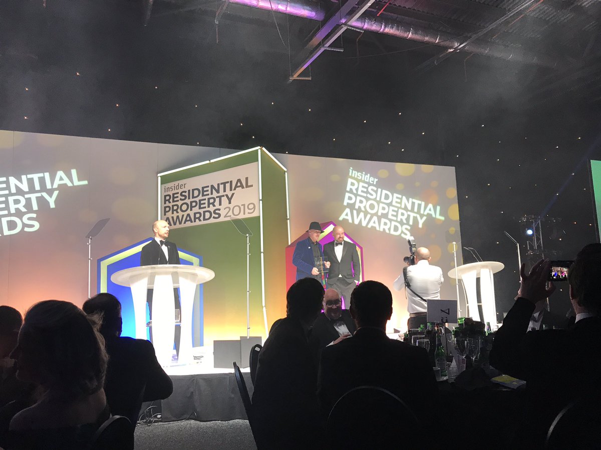 MiriInsider's tweet photo. Our bespoke and urban developer of the Year is @urban_splash. Well done! #NWResiAwards https://t.co/dzoNuZvM6n