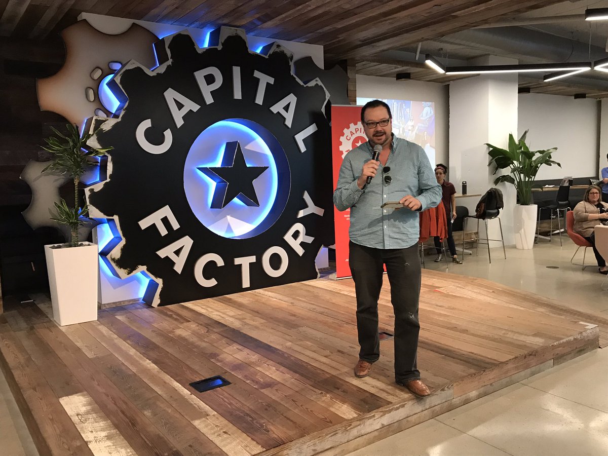 CFCoworking's tweet photo. Time for lightning round pitches! First up, @CareStarter! They’re a pediatric-focused tech startup finding practical solutions to real life problems. https://t.co/D3snvF4iOq
