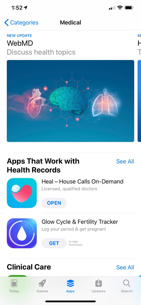 JessicaGelzer's tweet image. The @HealApp is now featured in the App Store for pairing our doctor house calls with #AppleHealthRecords! Read why our integration brings in a new era of care! medium.com/heal-app/when-… #EMR #FHIR #healthtech #digitalhealth   cc: @Rickykirkendall