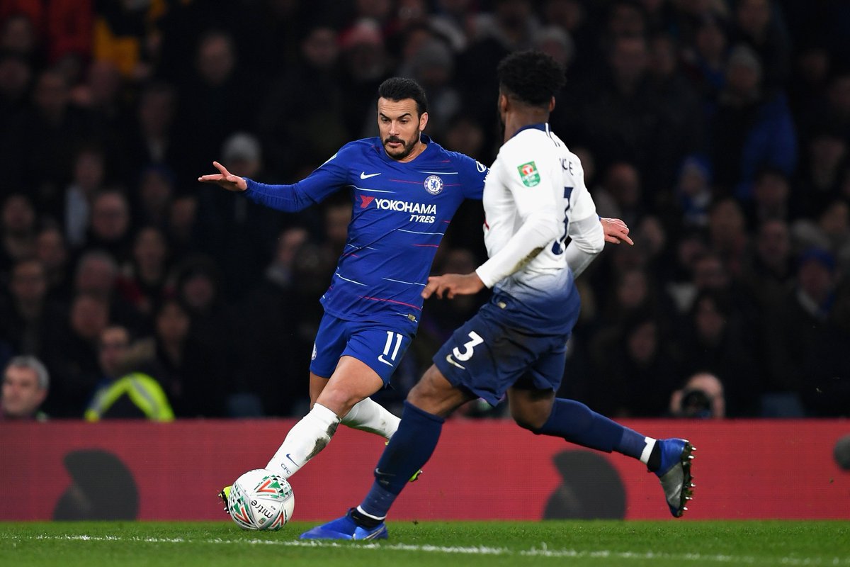 Into the FINAL! We are @ChelseaFC !! 💪🏻🔵 / Estamos en la FINAL! Come on BLUES!! 👏🏻 @Carabao_Cup #CFC #CHETOT