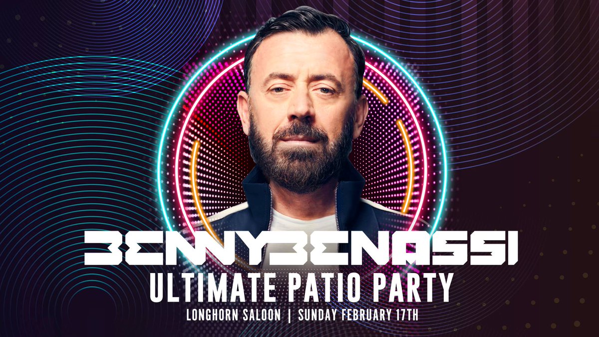 SAVE THE DATE: Coming back for the 2nd year in a row, <a href="/BennyBenassi/">Benny Benassi</a> will be joining us here at the Longhorn on Sunday 17th for the Ultimate Patio Party! #Alwaysagoodtime <a href="/gibbonswhistler/">Gibbons Whistler</a>
