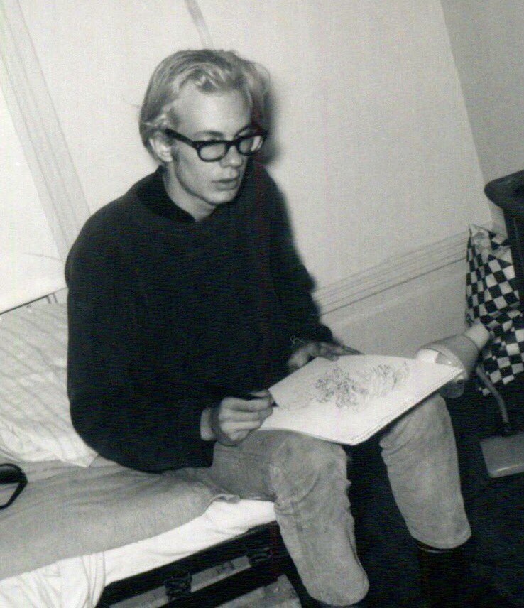 StreetRoots's tweet photo. Hey, #FirstThursdayPDX goers!
⠀⠀
We will be hosting a First Thursday exhibition of poems, paintings and collages by Terry Houghton, a remarkable artist who passed away while experiencing homelessness in 2012.
⠀⠀
Join us on February 7th from 4-8pm at the Street Roots office. https://t.co/34FK2t7CgV