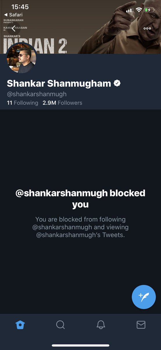 thisiscartik's tweet photo. Throwback to the day India’s biggest director blocked me on twitter. Guess I’m more annoying than I thought #IWontStop #ICantStop #IMadeIt #IPeaked #Swag https://t.co/10HLhaO5IY