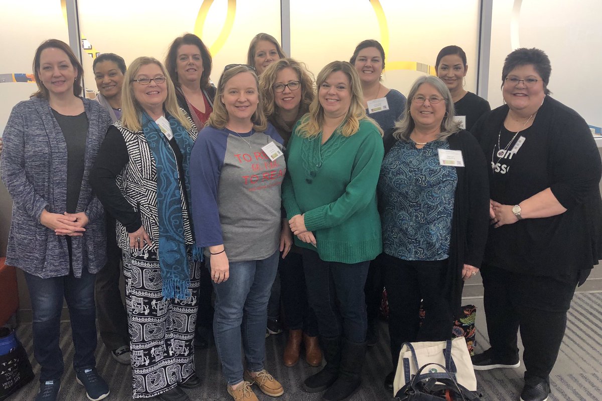 JBLittleLibrary's tweet photo. Great day @ESCRegion11 #libicon2019 Had a great time with my favorite librarian friends and learned from many others! @aisdlibsrv https://t.co/JmX8Aqg9wR