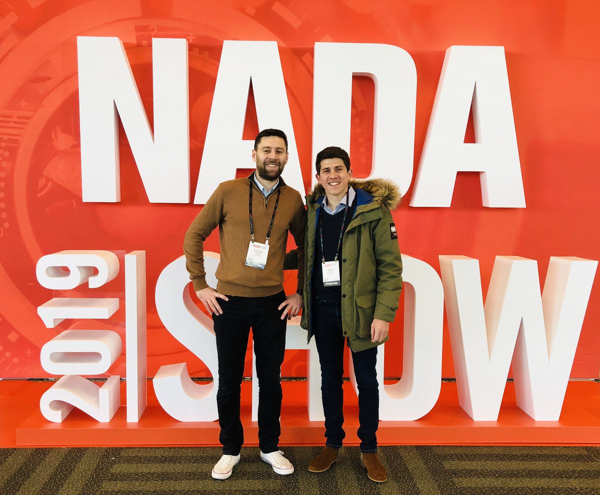 Happy to start the #NADASHOW today with <a href="/Stampyt/">Stampyt</a> to imagine the automotive retail of tomorrow.