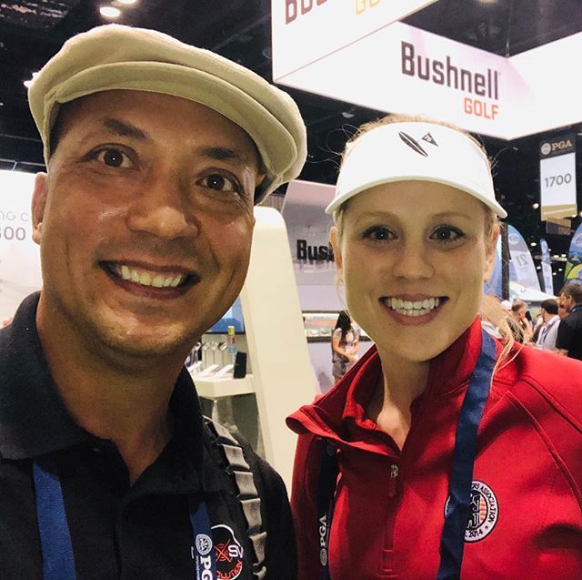 christogarciaX's tweet photo. So excited to meet Laurel Gill who is also a @benhogangolf Ambassador!! @girlgonegolfing #christogarcia #myswingevolution #thehogancode #fitness #pgatour #benhogan #benhoganswing https://t.co/Nqdphsnunf https://t.co/DkhtqHvFmy