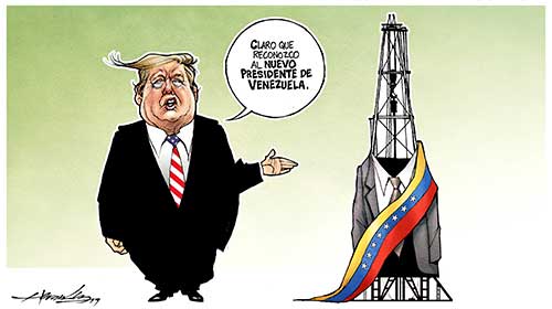 LaJornada's tweet photo. #MonerosLaJornada El defensor de la democracia, cartón de @monerohernandez https://t.co/BYM0lUlhZ5 https://t.co/3QbzIDZvTH