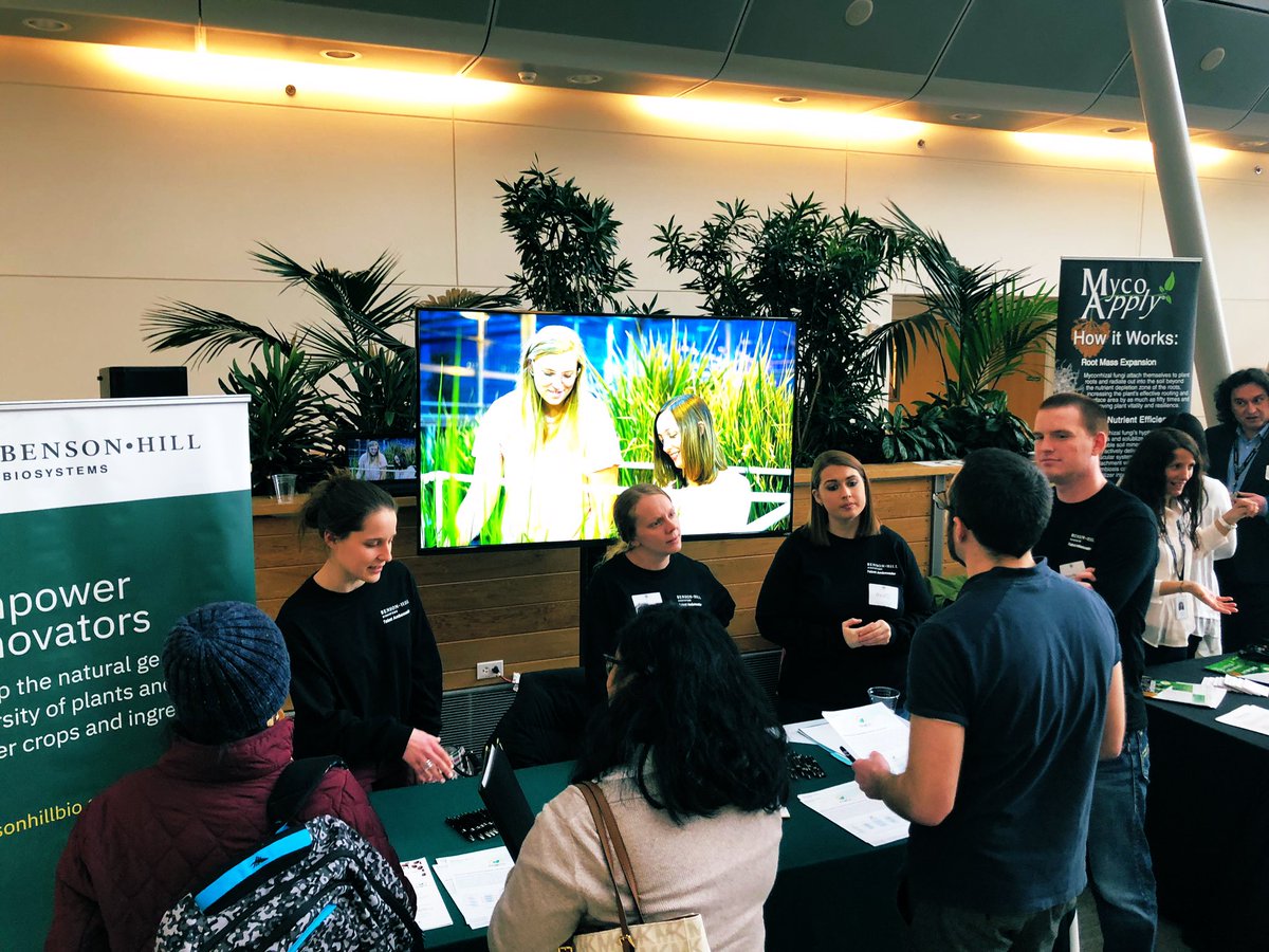 BensonHillInc's tweet photo. Come stop by and meet the talent ambassadors of #bhb during #BioBash2019 to learn about our core values and 20 jobs available! Innovators empowering innovators! https://t.co/e02HrbMwEo