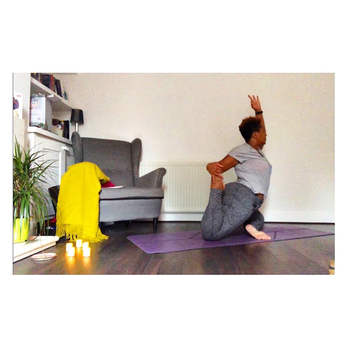 AndreaOmYoga's tweet image. What a week! Missed my own practice tonight = no good! I’m sure I’ll feel it tomorrow. It was too darn cold after work and my heavy Manduka blanket (meant for Restorative yoga) was just calling for me. Bolster time😴🙏🏽💕 #selfpractice #itsfreezing #winteryoga #springareyouhereyet