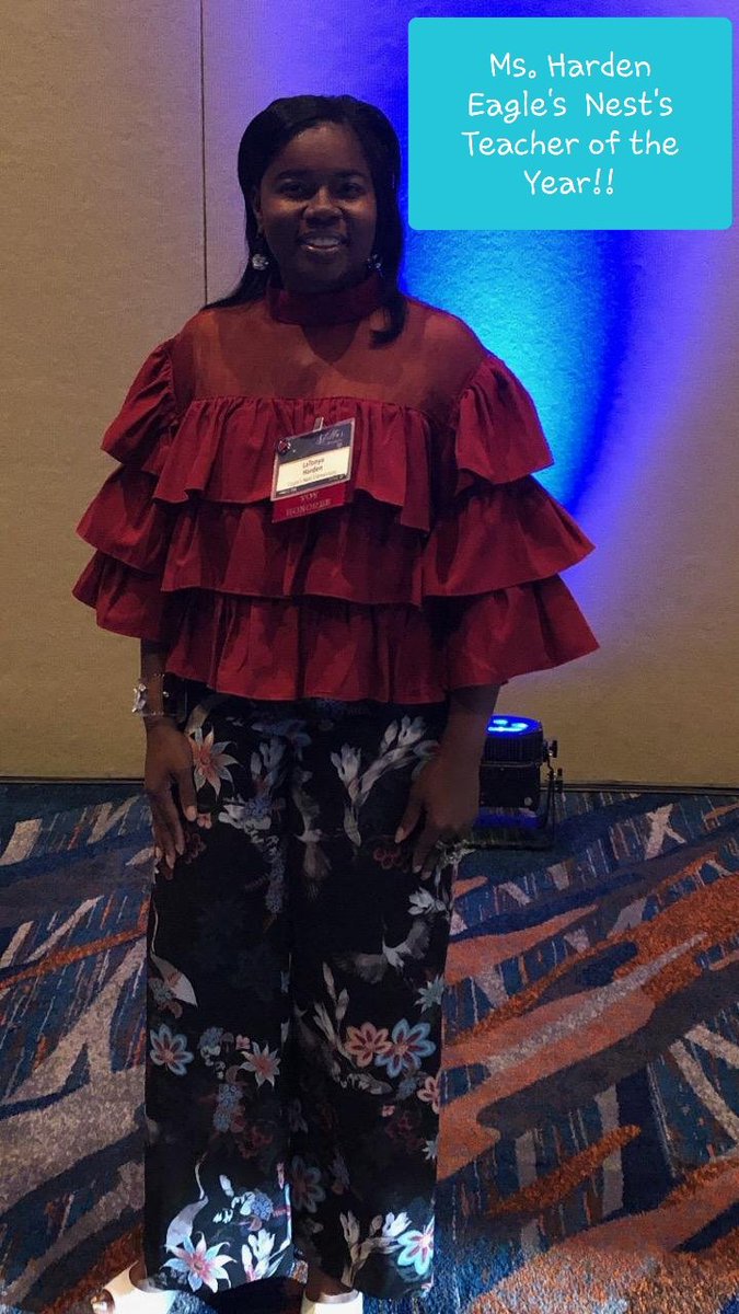 EagleOcps's tweet photo. Celebrating our AMAZING Teacher of the Year-Ms. Harden!! #OCPSStellar https://t.co/whSZF4oKz5