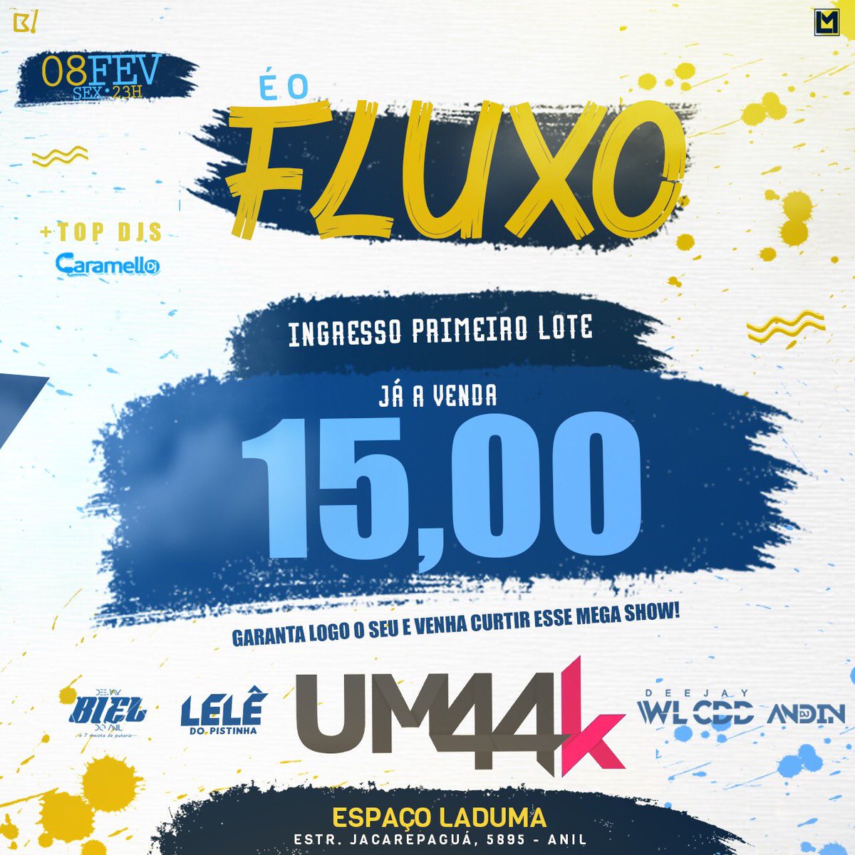 produtora_lm's tweet photo. CHAMA QUE VEMMMM 🔥

#Eofluxo 
#Um44kNoLaduma https://t.co/6GCeqKblfI