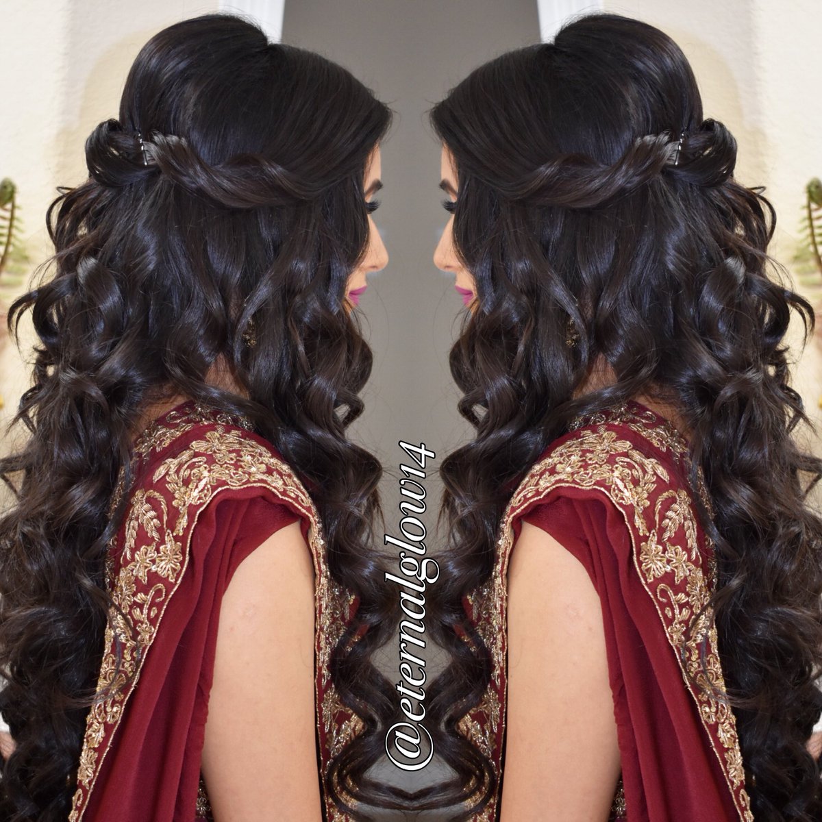 Eternalglow14's tweet photo. Muneeza slaying in these voluminous curls. #hair #beauty #extensions @bombayhair @BellamiHair @luxyhair @LillyGhalichi @LeylaMilaniHair https://t.co/qa370oapxC
