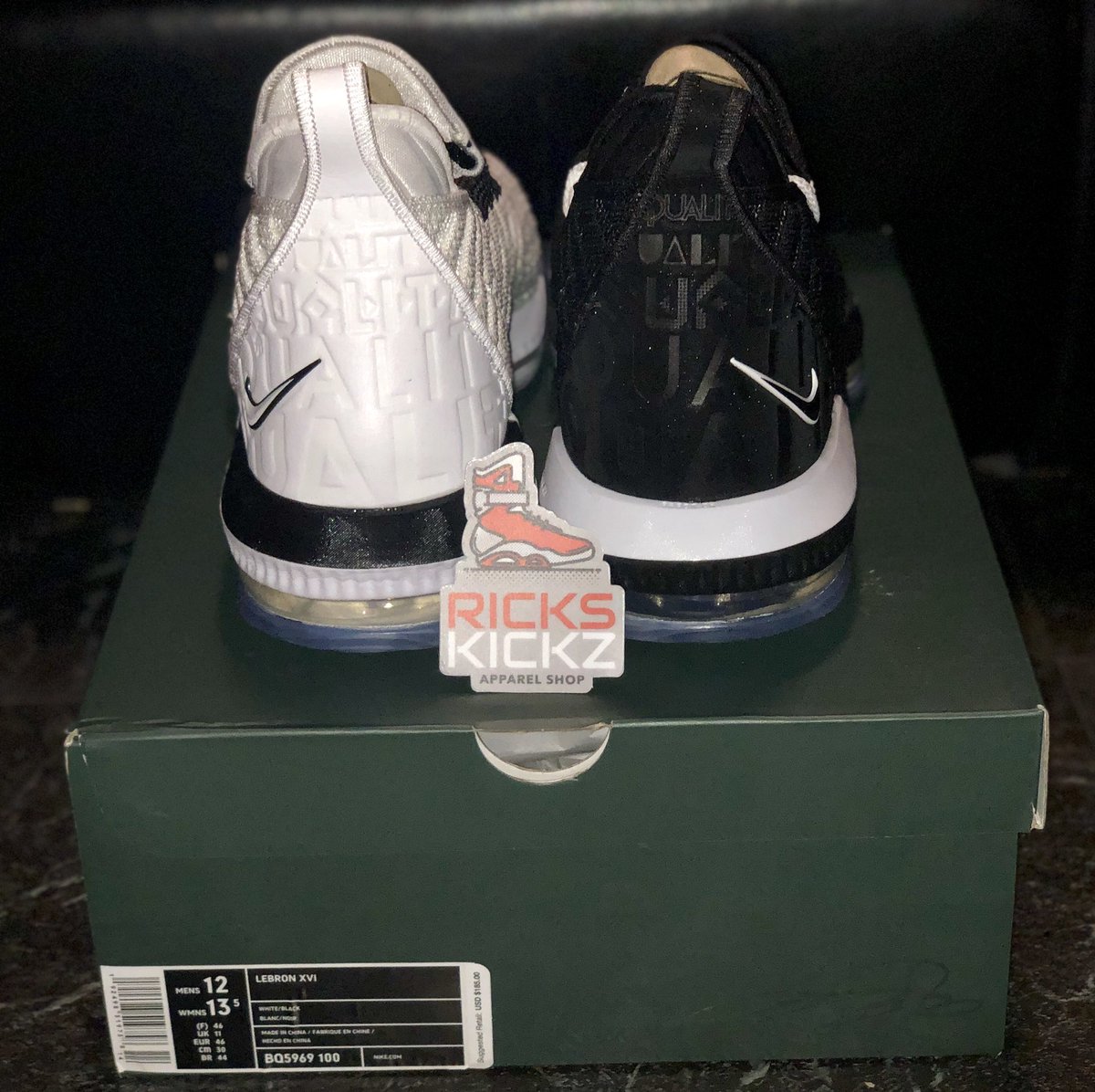 lebron 16 box