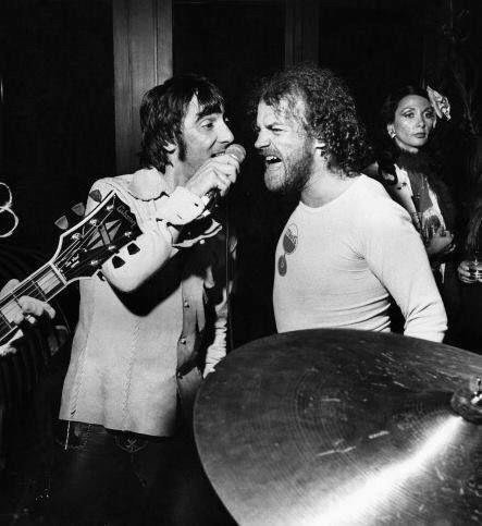 crockpics's tweet photo. Keith Moon and Joe Cocker, 1974 https://t.co/qbRJcTtCdu