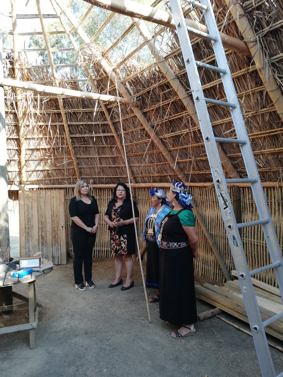 🌅🌿Terminamos un día de muchas actividades con la agrupación indígena <a href="/witrapuran/">Ruka Lawen</a> que recibió el fondo Presidente de la República q usarán para moviliario de la Ruka Lawen afectada por 3 incendios el 2018 #ChileEnMarcha 🇨🇱🏵️👏 @gob_margamarga <a href="/GobiernodeChile/">Gobierno de Chile</a> <a href="/andreslongton/">Andrés Longton</a>