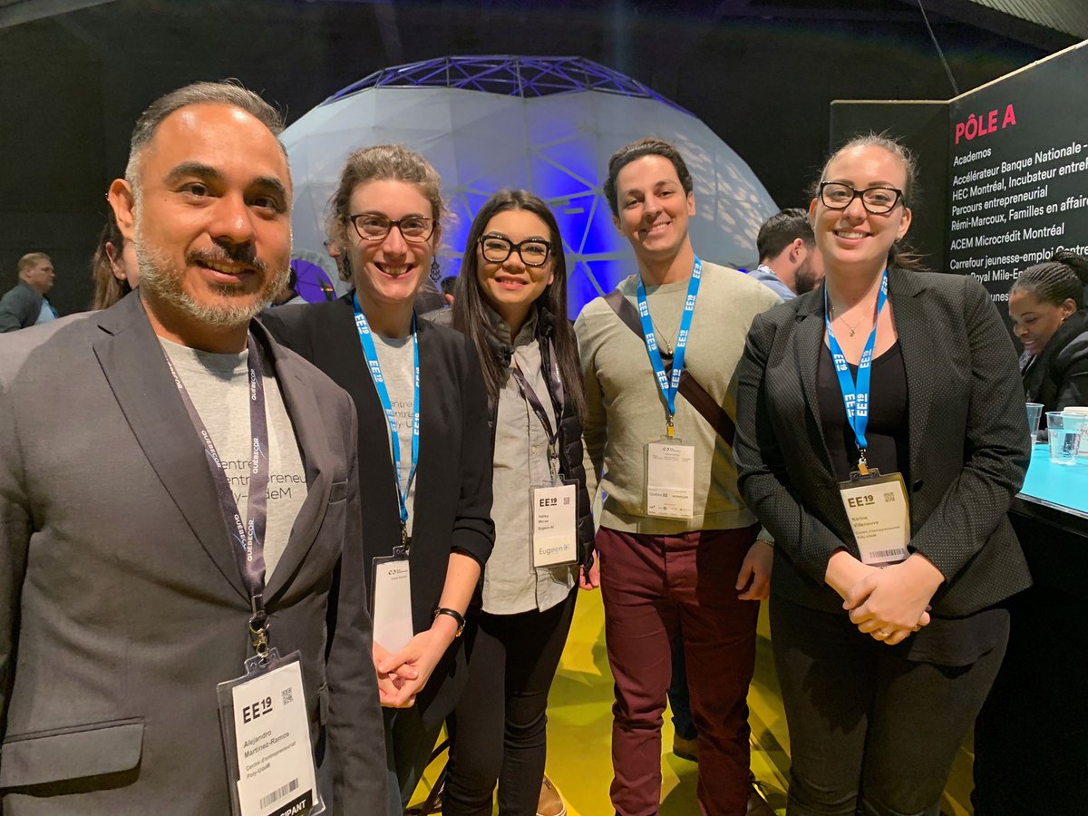CEuMONTREAL's tweet photo. Très belle 2e journée à #EEQC19! Toujours un plaisir de discuter avec les acteurs de l'#écosystème! 😀 #onaimelesstartups #startups #innovation @alexomartinez @Asrioult https://t.co/slBSgfJnWn