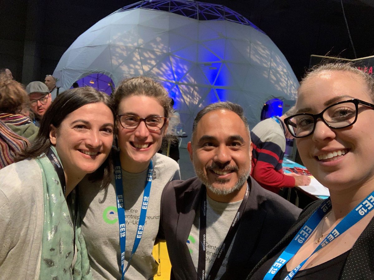 CEuMONTREAL's tweet photo. Très belle 2e journée à #EEQC19! Toujours un plaisir de discuter avec les acteurs de l'#écosystème! 😀 #onaimelesstartups #startups #innovation @alexomartinez @Asrioult https://t.co/slBSgfJnWn