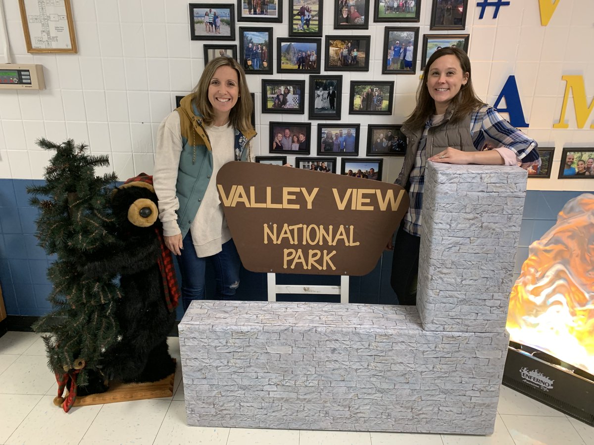 VV_Voyagers's tweet photo. Mrs. Cohn & Mrs. Sharp are ready to go camping! We hope you can join us tonight from 5:30-7:00 at Camp Read-A-Lot. There will be campfire stories, activities, free books, a book fair and even funnel cake! #readsmore #ourreadersrock #climatecontrolledcamping #bestyearyet https://t.co/17VFQVinAf