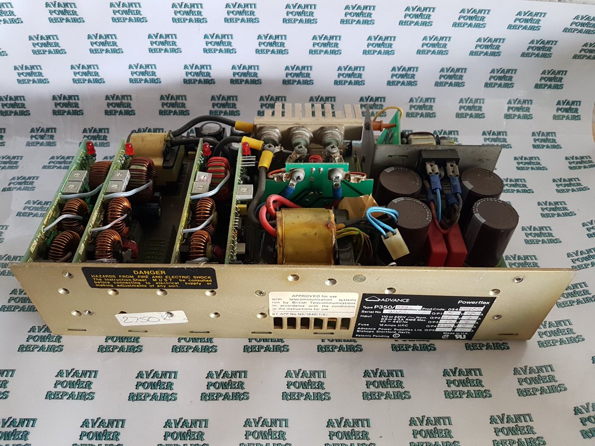 We specialise in repair's and sales of all makes of Power Supplies

Instead of throwing away a power supply, just send it to us for a free evaluation quote for repair.

avantipowerrepairs.co.uk
#power #powerrepairs #service #repairs #powersupplies #acdcpower #dcdcconverter