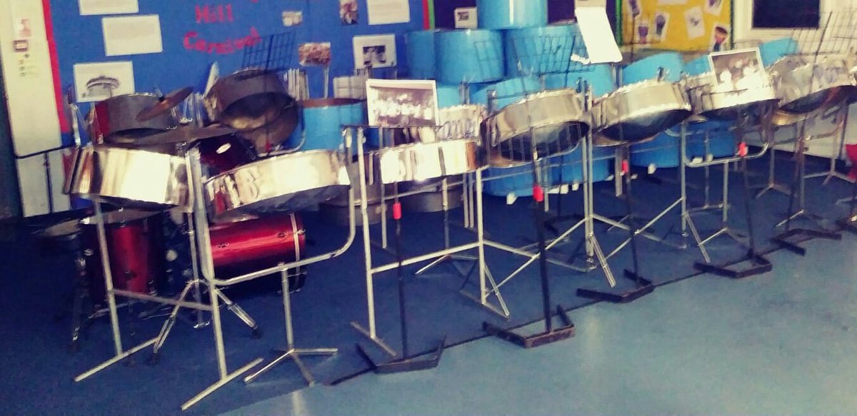 PanashSteelUK's tweet photo. We've had a great evening at rehearsals.
The kids have worked hard on "Hilsha Fish" written by #TonyHaynes for Panash for our Royal Albert Hall performance in March.
Both bands started "La Samba" written by Andy Narell specifically for pan also.
#SteelPan #CrystalPalace https://t.co/jOwNXNE93u