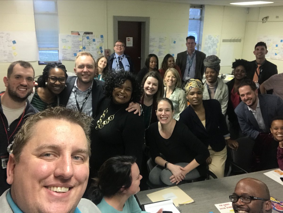edukings's tweet photo. How lucky am I? Spent the afternoon with some of the most thoughtful @CharMeckSchools educators and community leaders working to ensure our African&Latin American Studies courses have the most authentic student experiences imaginable. History 4 ALL! #CMSHFA https://t.co/TER6WpODSr