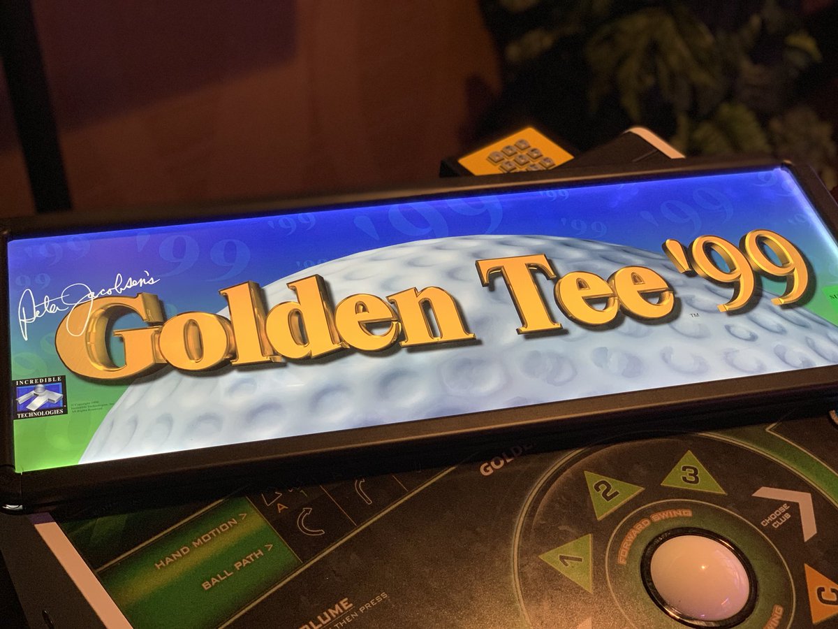 Golden Tee Golf ⛳ tweet media