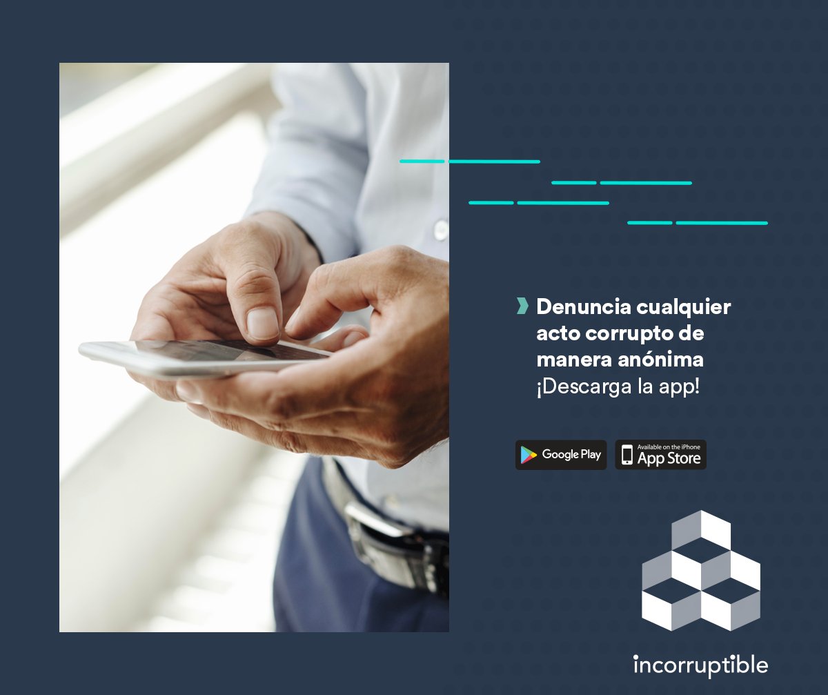 IncorruptibleNL's tweet photo. El INEGI señaló que la corrupción es un acto que en México no se denuncia y que, durante el año pasado, sólo 4.6% de las víctimas lo reportaron ante alguna autoridad. El primer paso es tu denuncia anónima. Hazla en: https://t.co/Dzc4Tcv0lv​

#ConoceIncorruptible https://t.co/vVr1m0slmF