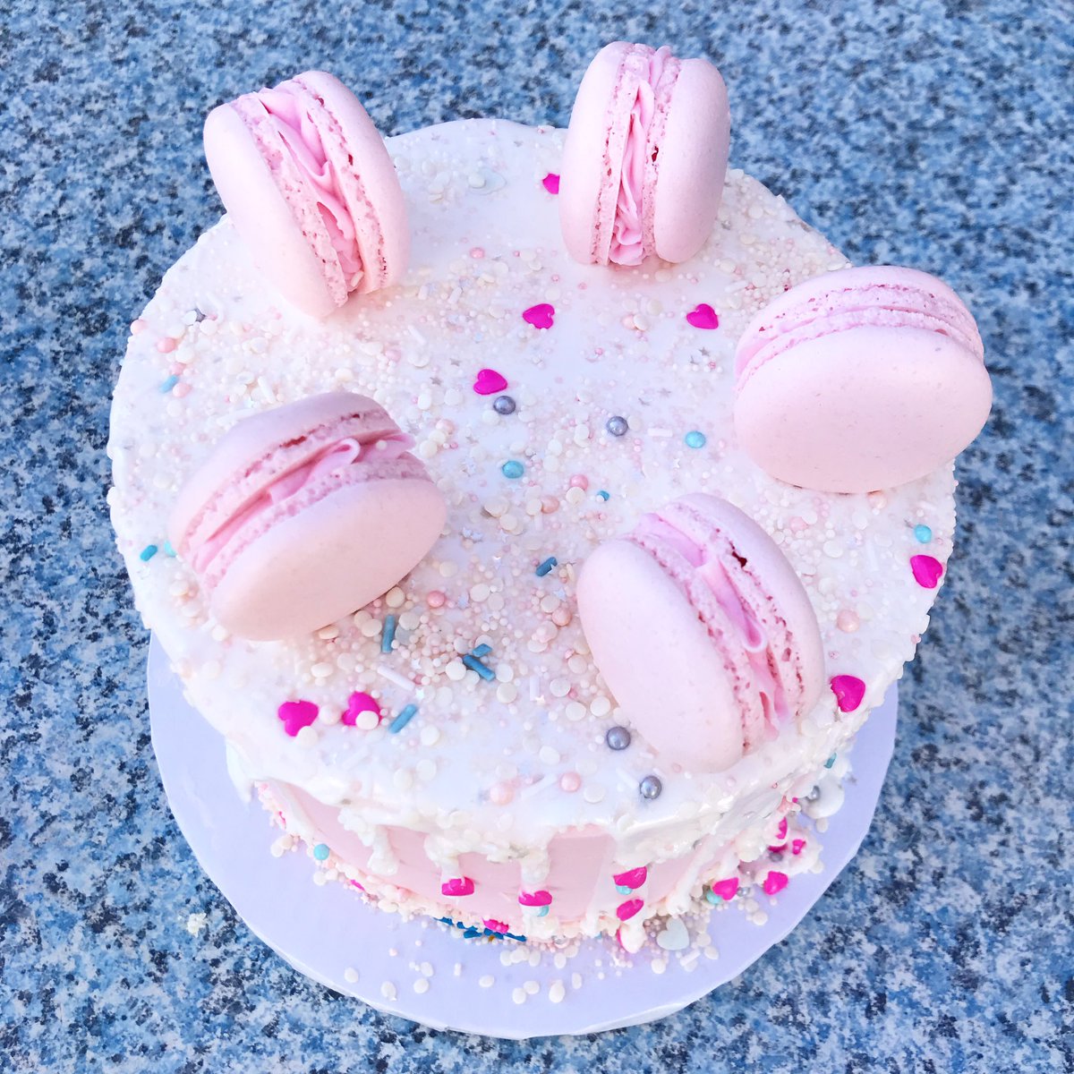 Our Sweetheart cake from our “Love Collection” for Valentine’s! #ValentinesDay2019 #love #