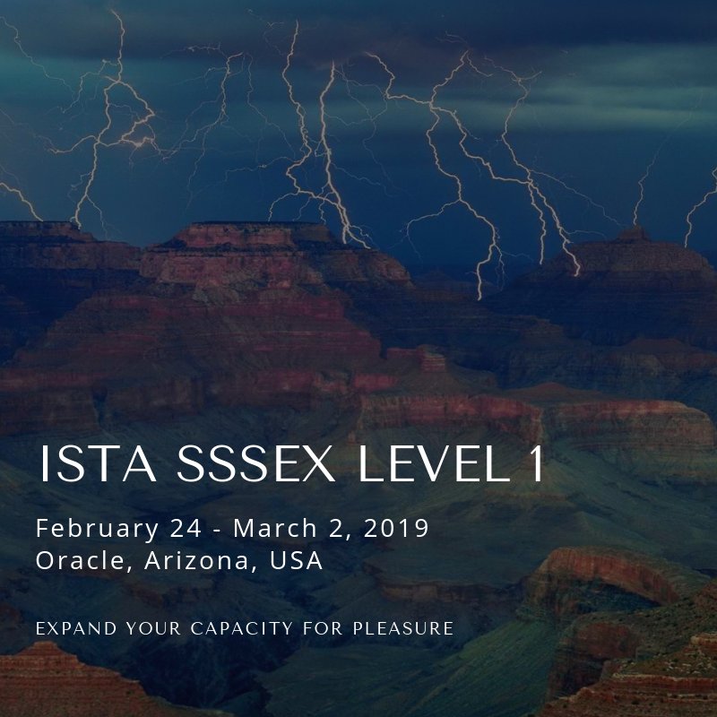Triambika's tweet photo. This 7 day retreat focuses on clearing the physical, emotional and mental bodies of shame, guilt and fear related to life force energy, sexuality and authenticity.  

Join now: https://t.co/Zksmy0gFKu 

#ISTA #retreat #pleasure #life #energy #sexuality #authenticity #empowerment https://t.co/qWQHayvU9J