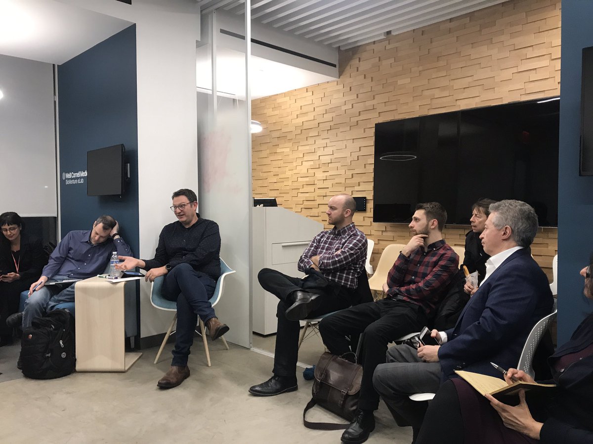 WCMBioVenture's tweet photo. Medical device meetup in the @WCMBioVenture space! "Identifying an unmet need as a clinician/scientist" @WeillCornell @WCMalumni @WeillCornellGS https://t.co/838gMRizgs