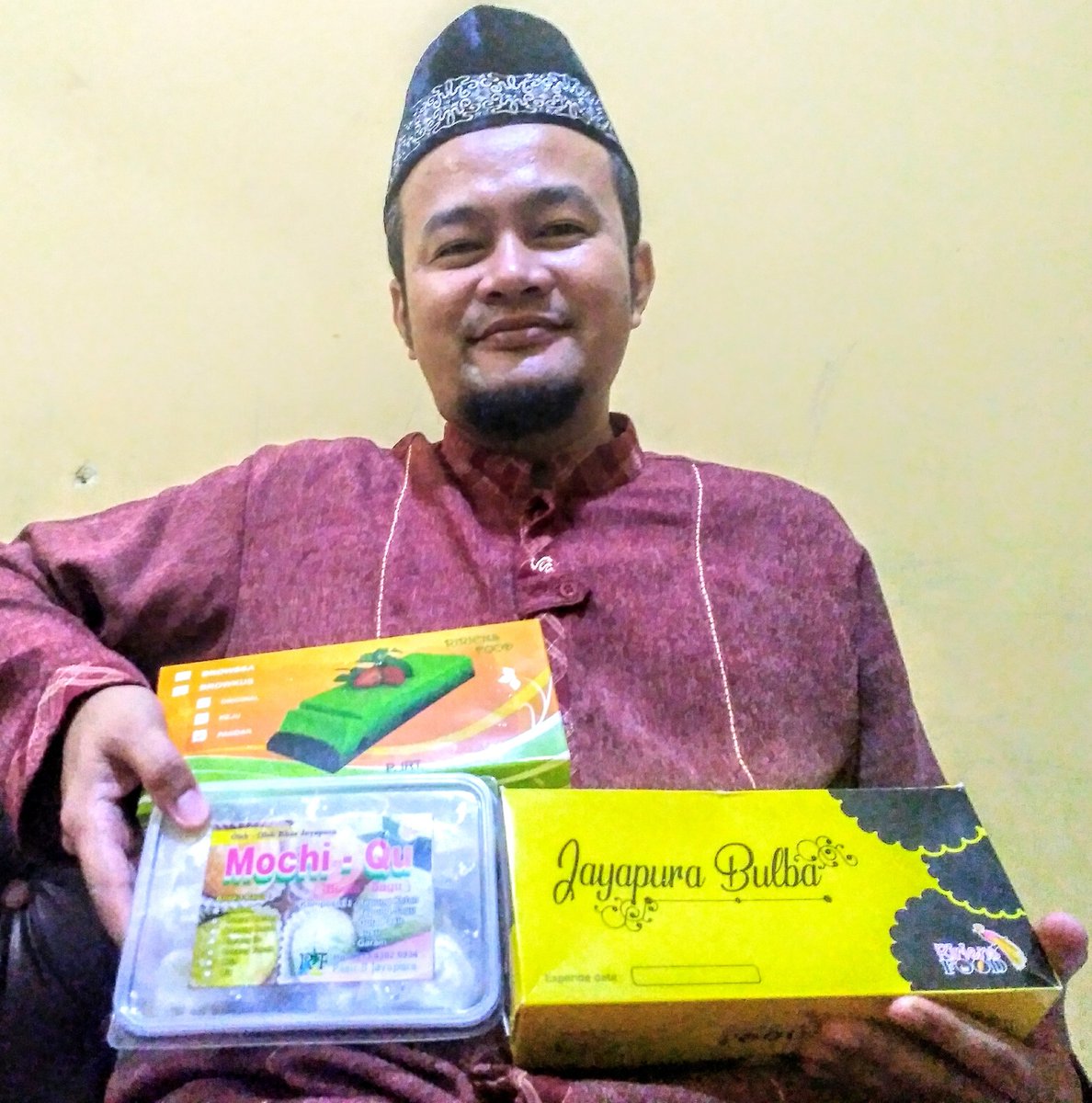 Jayapura Bulba bronis khas Papua buah tangan ODOJer Papua. Baarakallahu fiik bu Rini Eko Setiani