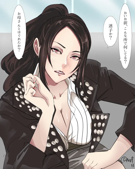 【百合夢】勘解由小路無花果様の夢女児だから中王区で迷子になったら迷子センター連れてって欲しいしお母さんが来るまで一緒にいて欲しい 