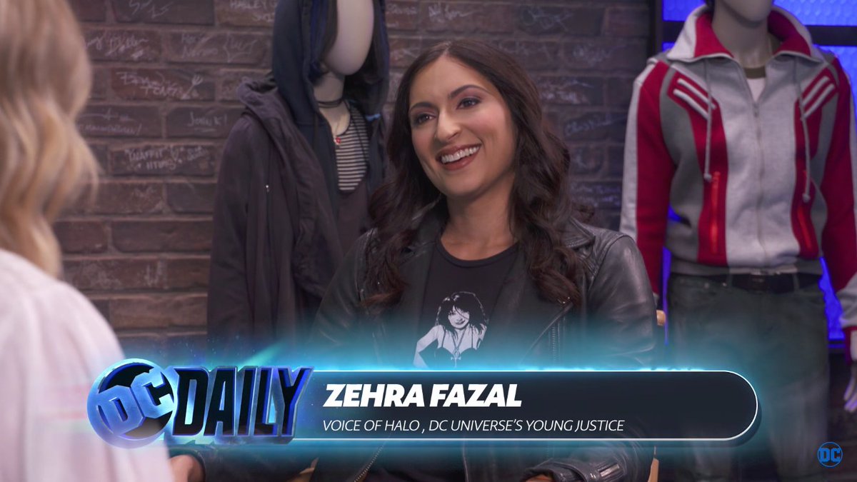 YJWiki's tweet photo. Great, great interview with @ZehraFazal at #DCDaily. #YoungJusticeOutsiders #YoungJustice #YJS3SubscribeBinge https://t.co/eafhnHetEK https://t.co/Hj7uyHFdG9