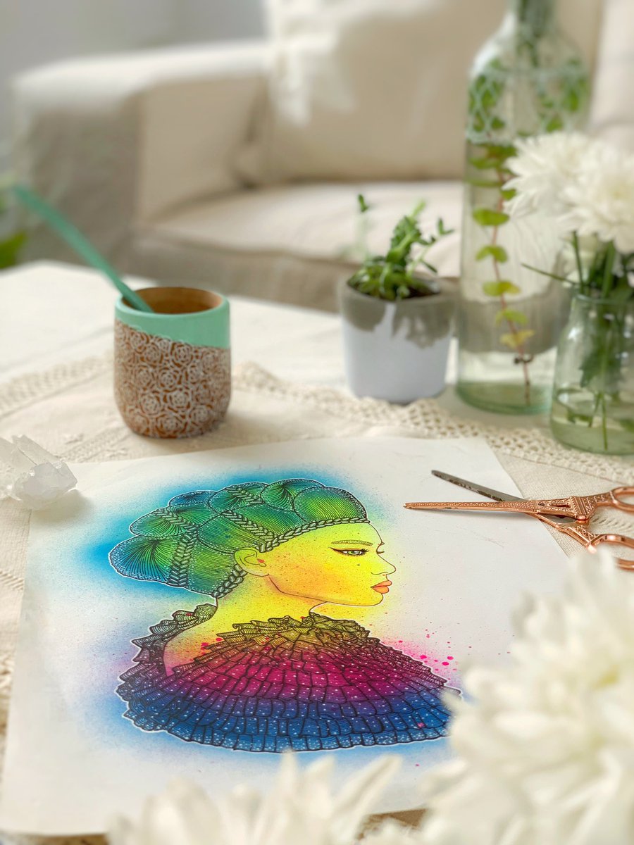 #rainbow #woman 🌈⭐️