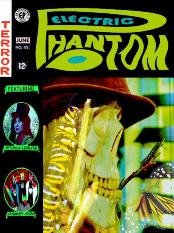 PLMacPumpkin's tweet photo. The terror of Electric Phantom. 
#loungenoir #lofi #outsidermusic #psychedelic #greenscreen #puppets #lowbrow  #florida  #kitsch #absurd #abstract #aesthetic #backmask #uncannyvalley https://t.co/gQwz02CKjN