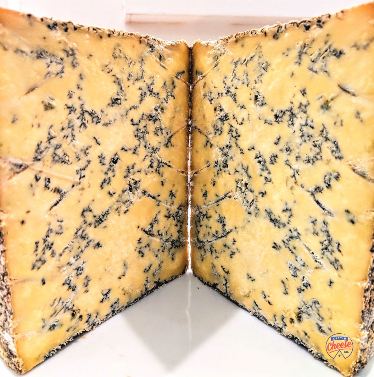 AustinCheeseCo's tweet photo. Good things can come with age...like this Thomas Hoe Stevenson Blue Stilton! Swing by our tasting room to check out this beauty. 
This aged blue cheese mellows with time producing a rich and creamy texture. Paired best with honey and dried fruit served with Port or desert wines. https://t.co/lwzqThJdia