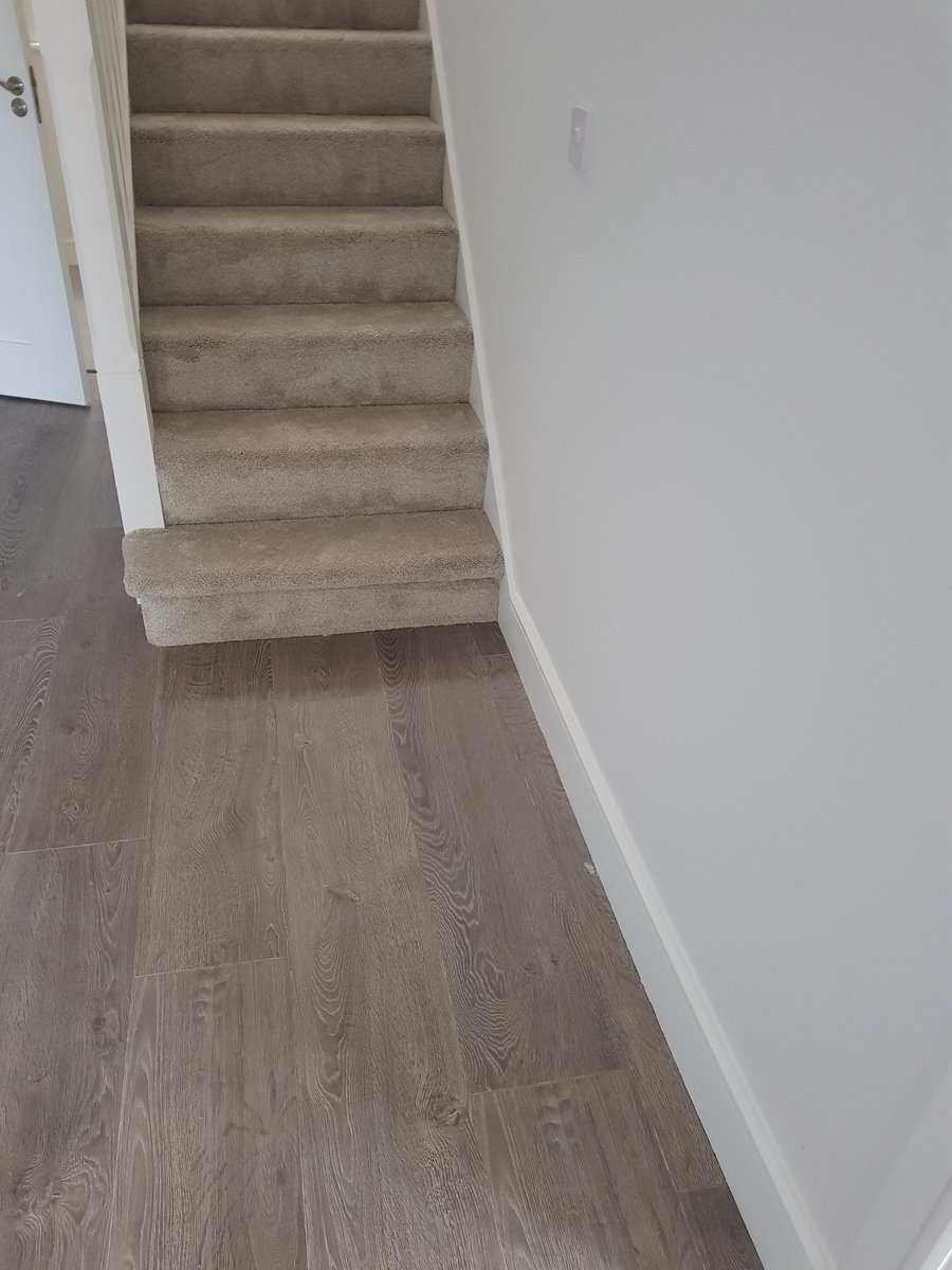FlooringMill's tweet photo. Lovely showhouse we fitted in #millerstown #kilcock #balterio #regencycarpets https://t.co/OqME8c42pK