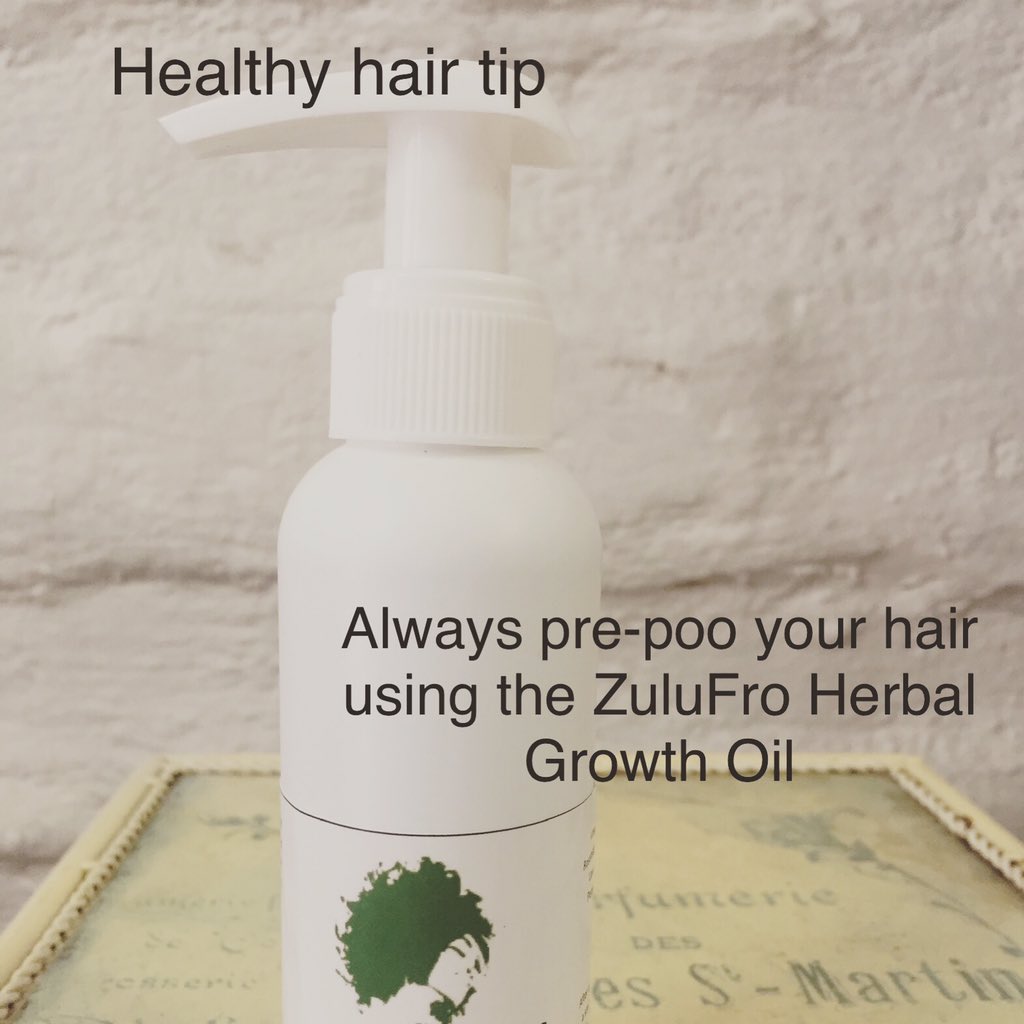 zulufro's tweet photo. Always pre-poo hair using the ZuluFro Herbal Growth Oil- R125. This step helps retain some moisture during the shampooing phase of your wash day routine. #zulufro #teamnatural #4chair #teamprepoo #afropuff #sebenzagirl #africanoils #mzansinaturals #southafricannaturals https://t.co/j90EtPNZ0E