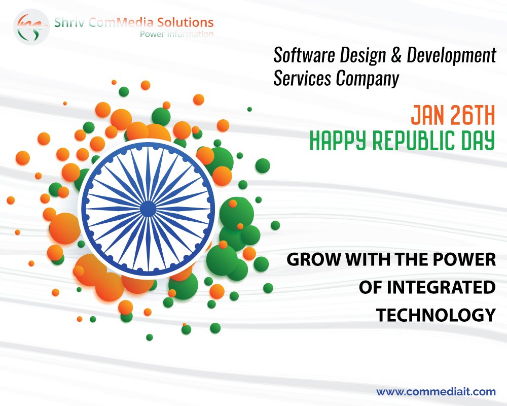 shrivcommedia's tweet image. This Republic Day …Lead the change and become a real INDIAN… JAI HIND.
#softwaredevelopment #iotservices #bigdatasolution
#embeddedsolution #mobileappservice #iosapp #androidapp #jaihind #happyrepublicday #jaijawan #jaikisan