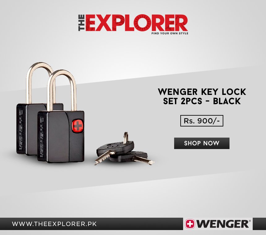 TheExpl30420024's tweet image. Shop the best quality Wenger key locks at The Exploer

Visit: theexplorer.pk

#KeyLocks #TravelAcessoriesOnline #WengerLuggageKeyLock #WengerTravelAccessories #WengerKeylockOnline #Hazaris