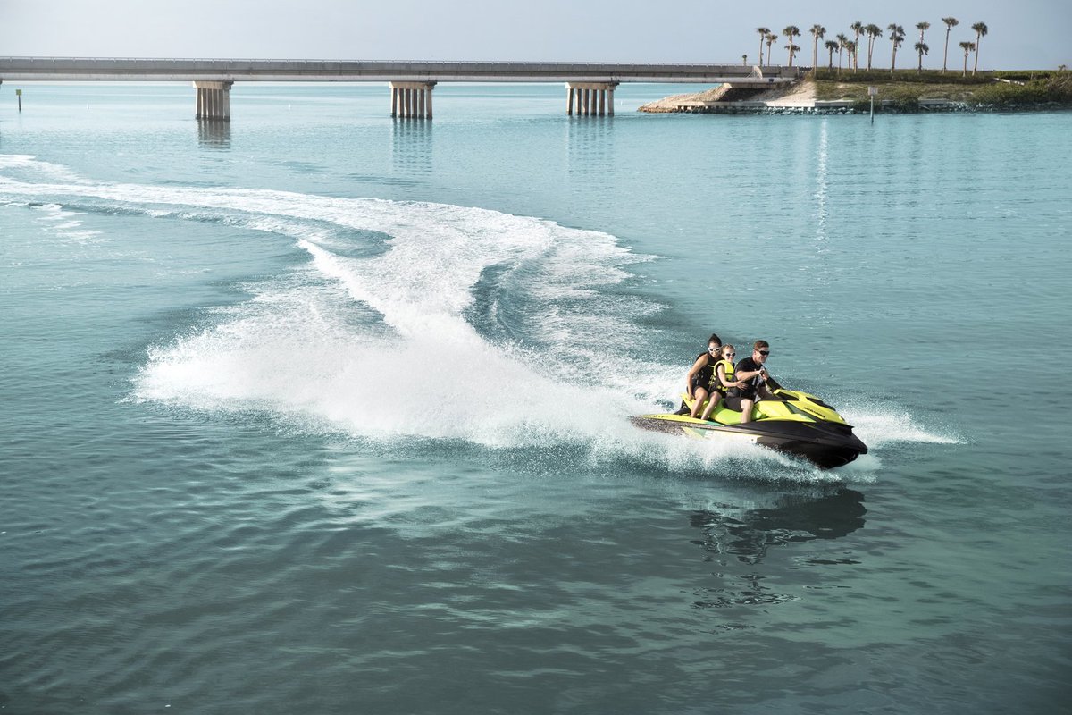 Room for three. Fun for all. #SeaDoo #SeaDooLife